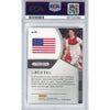 Graded 2020-21 Panini Prizm LaMelo Ball #43 Green Prizm Rookie RC Basketball Card PSA 10 Gem Mint