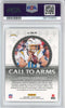 Graded 2020 Panini Playoff Justin Herbert #CA19 Call To Arms Rookie RC Football Card PSA 10 Gem Mint
