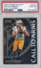Graded 2020 Panini Playoff Justin Herbert #CA19 Call To Arms Rookie RC Football Card PSA 10 Gem Mint