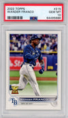 Graded 2022 Topps Wander Franco #215 Rookie Cup RC Baseball Card PSA 10 Gem Mint