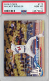 Graded 2018 Topps Walker Buehler #177 Rookie RC Baseball Card PSA 10 Gem Mint