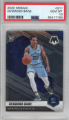 Graded 2020-21 Panini Mosaic Desmond Bane #211 Rookie RC Basketball Card PSA 10 Gem Mint