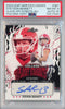 Graded 2023 Leaf College Playoff Standouts Stetson Bennett #SB1 Autographed  #/274 Rookie RC Football Card PSA/DNA 8 Auto Grade 10