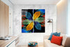 Fortune Flower Quadro Glass Wall Art by Insigneart USA
