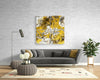 Autumn Flowers Quadro Glass Wall Art by Insigneart USA
