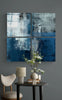 Blue Touch Quadro Glass Wall Art by Insigneart USA
