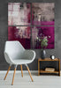 Purple Touch Quadro Glass Wall Art by Insigneart USA