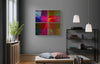Colorful Touch Quadro Glass Wall Art by Insigneart USA