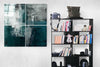 Green Quadro Glass Wall Art by Insigneart USA