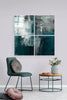 Green Quadro Glass Wall Art by Insigneart USA