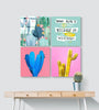 Cactus Quadro Glass Wall Art by Insigneart USA