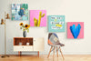 Cactus Quadro Glass Wall Art by Insigneart USA