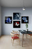 Flowers Quadro Glass Wall Art by Insigneart USA