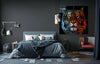 Tiger Quadro Glass Wall Art by Insigneart USA