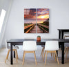 Horizon Line Quadro Glass Wall Art by Insigneart USA