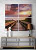 Horizon Line Quadro Glass Wall Art by Insigneart USA