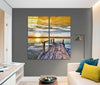 Sunset Quadro Glass Wall Art by Insigneart USA