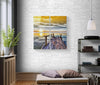 Sunset Quadro Glass Wall Art by Insigneart USA