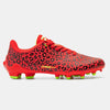 Phenom Elite Quantum Carbon Football Cleats – Red Leopard by Phenom Elite Brand