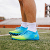 Quantum Energy: All Purpose Cleats - Columbia Blue & Slime