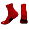 Quantum Knit Lite Quarter Performance Socks - Red