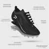 Quantum Speed: Football Cleats - Black - Team Colors