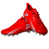 Quantum Speed: Football Cleats - Red - Team Colors