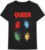 Queen Hot Space V2 Black Unisex Short Sleeve T-shirt 2XL [T-Shirt] by Rock Band Apparel