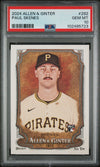 Graded 2024 Topps Allen & Ginter Paul Skenes #282 Rookie RC Baseball Card PSA 10 Gem Mint