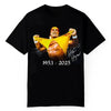 R.I.P Hulk Hogan Tribute T-Shirt – Memorial Wrestling Tee for Fans, Vintage Graphic Shirt by Dog Mom Hat