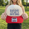 Bad Day to Be a Hot Dog Trucker Hat – Funny Fourth of July Patriotic Hat by Hey Jude Graphic Tees