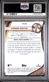 Graded 2024 Topps Bowmans Best Konnor Griffin #TP25 Top Prospects Rookie RC Baseball Card PSA 10 Gem Mint
