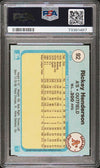 Graded 1982 Fleer Rickey Henderson #92 Baseball Card PSA 8 NM-MT