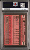 Graded 1989 Topps Randy Johnson #647 Rookie RC Baseball Card PSA 10 Gem Mint