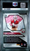 Graded 2024 Panini Prizm Ricky Pearsall #383 Pink Prizm Autograph Rookie RC Football Card PSA 9 Mint by Hall of Fame Sports Memorabilia