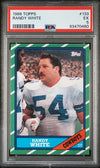 Graded 1986 Topps Randy White #133 Football Card PSA 5 Excellent