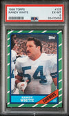 Graded 1986 Topps Randy White #133 Football Card PSA 6 EX-MT