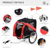 Bike Trailer Cargo Cart for Dogs and Pets by Furr Baby Gifts