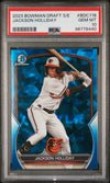 Graded 2023 Topps Bowman Draft S/E Jackson Holliday #BDC118 Rookie RC Baseball Card PSA 10 Gem Mint