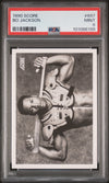 Graded 1990 Panini Score Bo Jackson #697 Baseball Card PSA 9 Mint