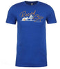 Record Stop Record Stop Charleston Ravenel Bridge - Royal Blue Tee [T-Shirt] by Rock Band Apparel