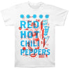 Red Hot Chili Peppers Men'S Red Hot Chili Peppers Multiply T-Shirt, White, X-Large [T-Shirt] by Rock Band Apparel