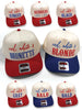Red, White and Hair Color Snapback by Luckless Outfitters