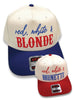 Red, White and Hair Color Snapback by Luckless Outfitters