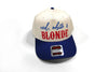 Red, White and Hair Color Snapback by Luckless Outfitters