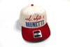 Red, White and Hair Color Snapback by Luckless Outfitters
