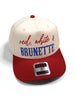 Red, White and Hair Color Snapback by Luckless Outfitters