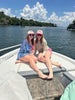 Red, White and Hair Color Snapback by Luckless Outfitters