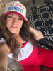 Red, White and Hair Color Snapback by Luckless Outfitters