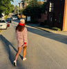 Red, White and Hair Color Snapback by Luckless Outfitters
